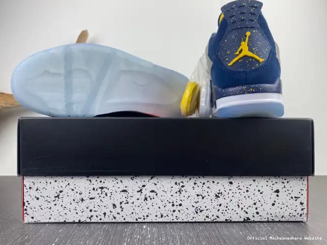 Official Maikesneakers 4 Jordan (PE) AJ4-1036660 Retro Michigan Air 0605